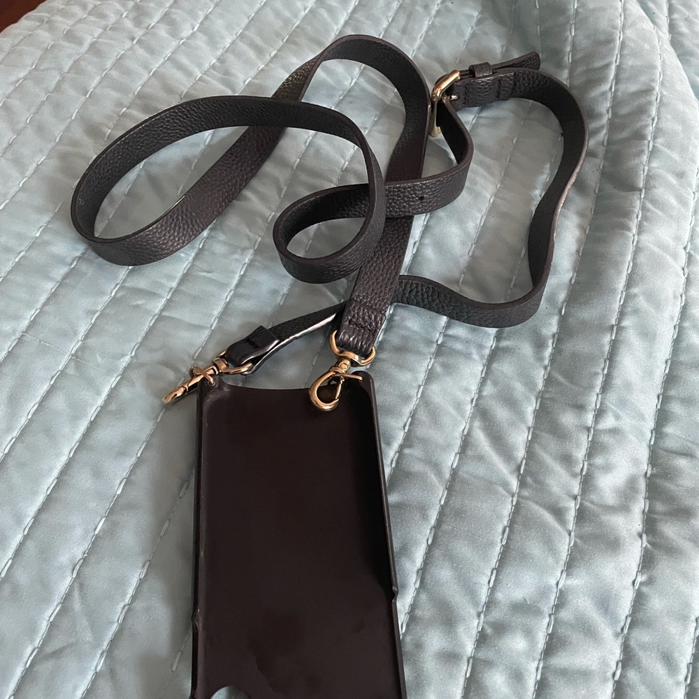 Bandolier iphone x crossbody phone case